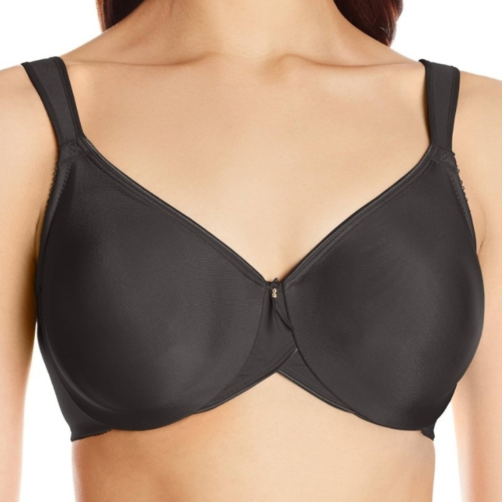 Wacoal Bodysuede® Underwire Black 85185 Bra 32DDD